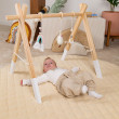 Drewniany pałąk dla niemowląt od dwóch miesięcy
