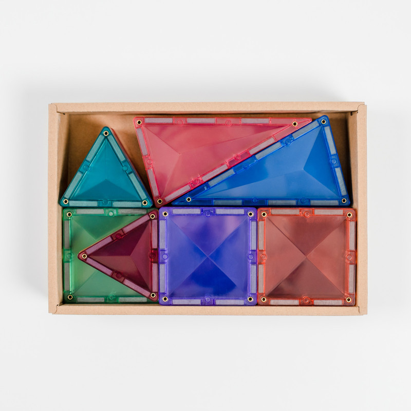 Magnetyczne klocki konstrukcyjne CONNETIX® Pastel Mini Pack 32 elementów