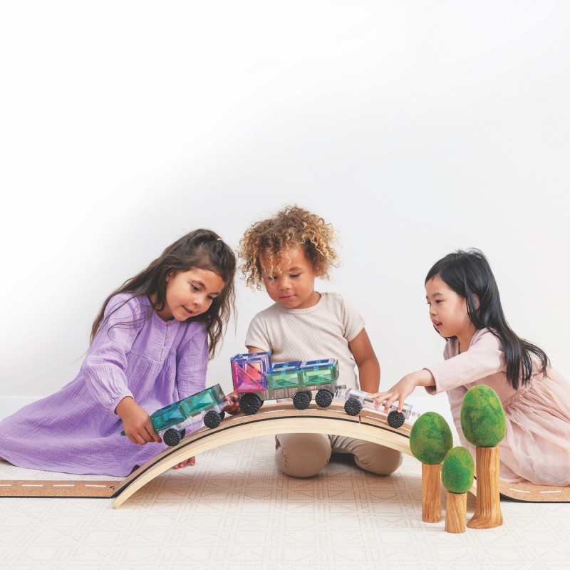 Magnetyczne klocki konstrukcyjne CONNETIX® Pastel Transport Pack 50 elementów