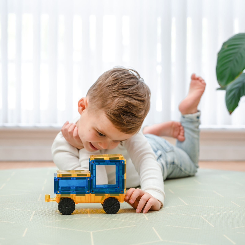 Magnetyczne klocki konstrukcyjne CONNETIX® Rainbow Car Pack 2 elementy