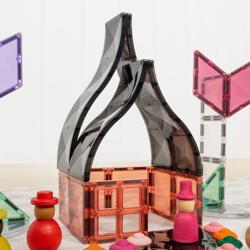 Magnetyczne klocki konstrukcyjne CONNETIX® Ramps & Intersections Pack 16 elementów