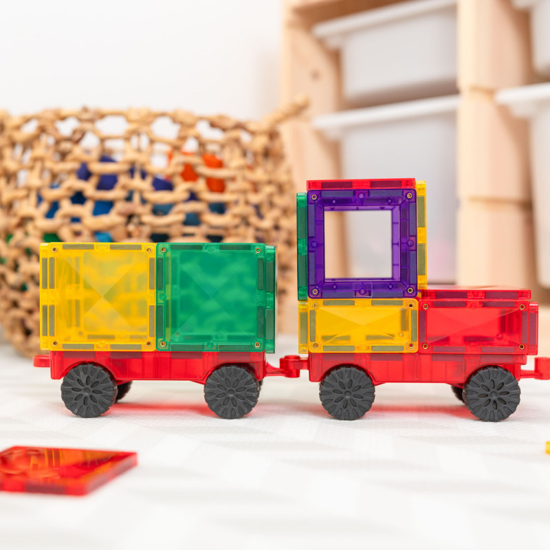 Magnetyczne klocki konstrukcyjne CONNETIX® Rainbow Motion Pack 24 elementów