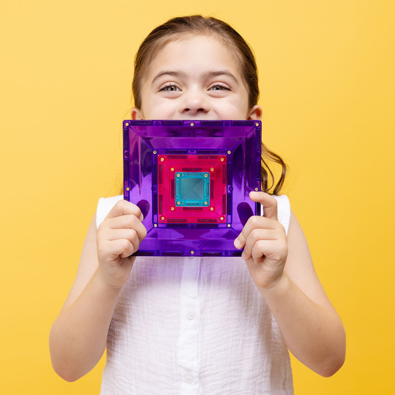 Klocki magnetyczne CONNETIX® Bright Portal Pack – 48 elementów