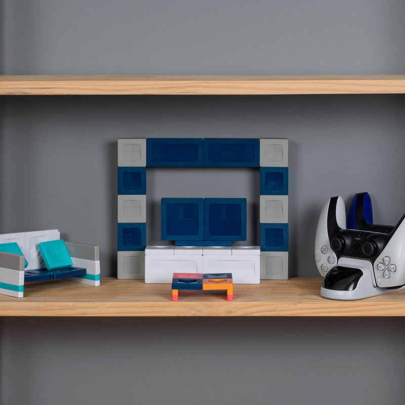 Klocki magnetyczne CONNETIX® PRO Constructor Set – 70 elementów