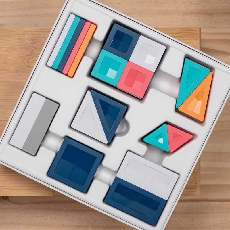 Klocki magnetyczne CONNETIX® PRO Constructor Set – 70 elementów