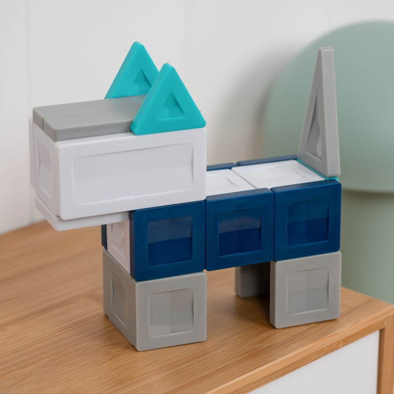 Klocki magnetyczne CONNETIX® PRO Constructor Set – 70 elementów