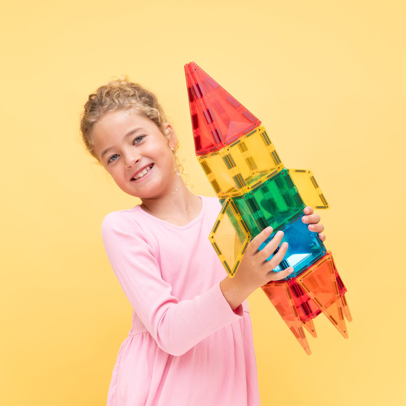 Klocki magnetyczne CONNETIX® Light Rocket Pack 30 elementów