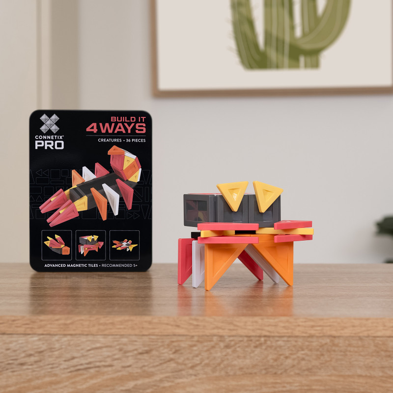 Klocki magnetyczne CONNETIX® PRO Creatures Pack 36 elementów