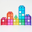Klocki magnetyczne CONNETIX® Bright Creative Pack 104 elementów