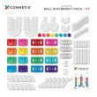 Klocki magnetyczne CONNETIX® Ball Run Bright Pack 114 elementów