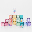 Klocki magnetyczne CONNETIX® Ball Run Pastel Pack 114 elementów