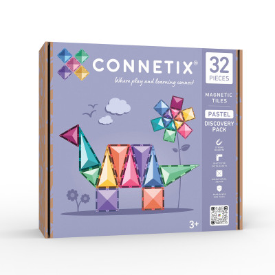 Klocki magnetyczne CONNETIX® Bright Discovery Pack 32 elementów