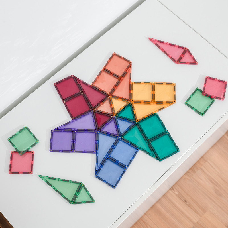 Klocki magnetyczne CONNETIX® Bright Discovery Pack 32 elementów