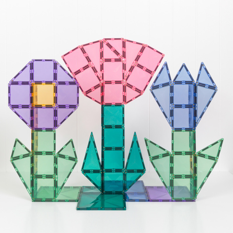 Klocki magnetyczne CONNETIX® Pastel Mega Pack 202 elementów
