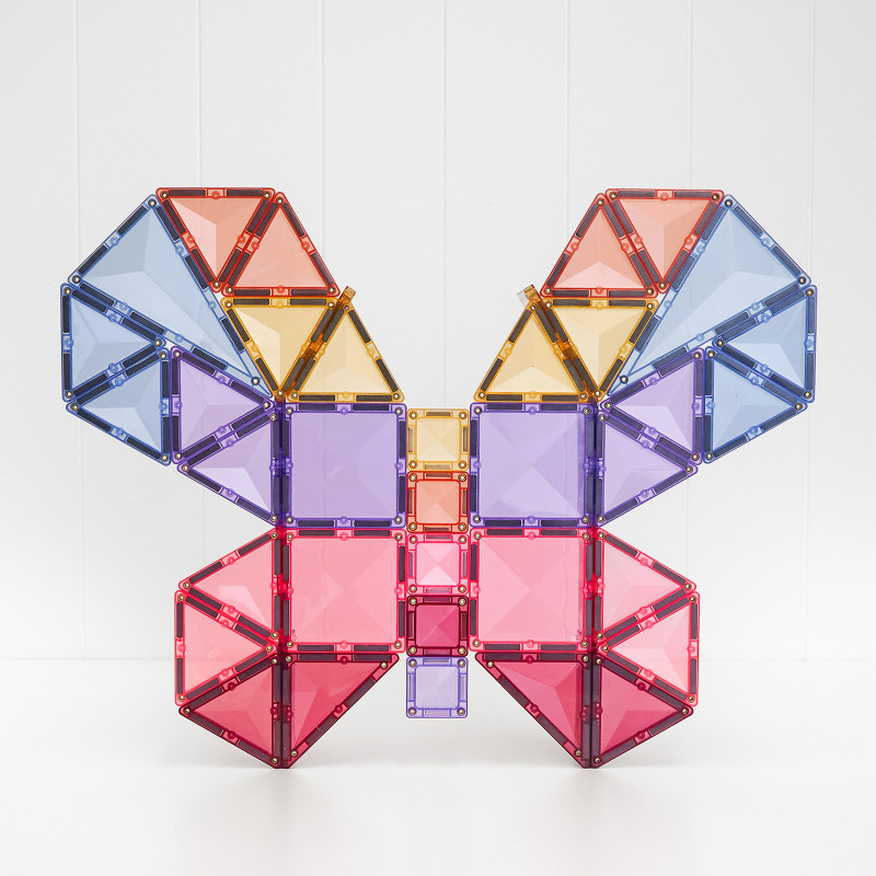 Klocki magnetyczne CONNETIX® Pastel Mega Pack 202 elementów