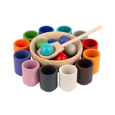 Montessori kulki i kubeczki – Joybex