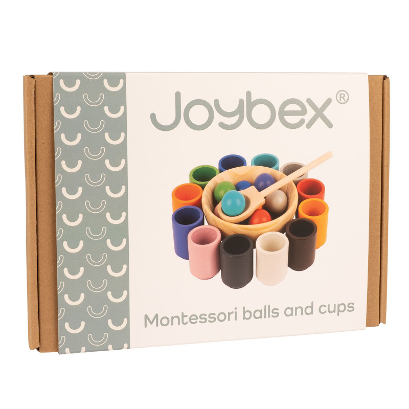 Kulki i kubeczki Montessori