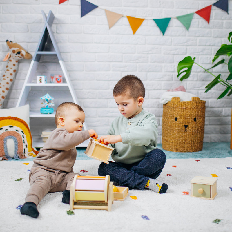 Montessori zestaw pudełek – Joybex