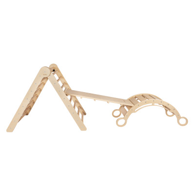 Zestaw wspinaczkowy Pikler ‘M’ z bujakiem Montessori