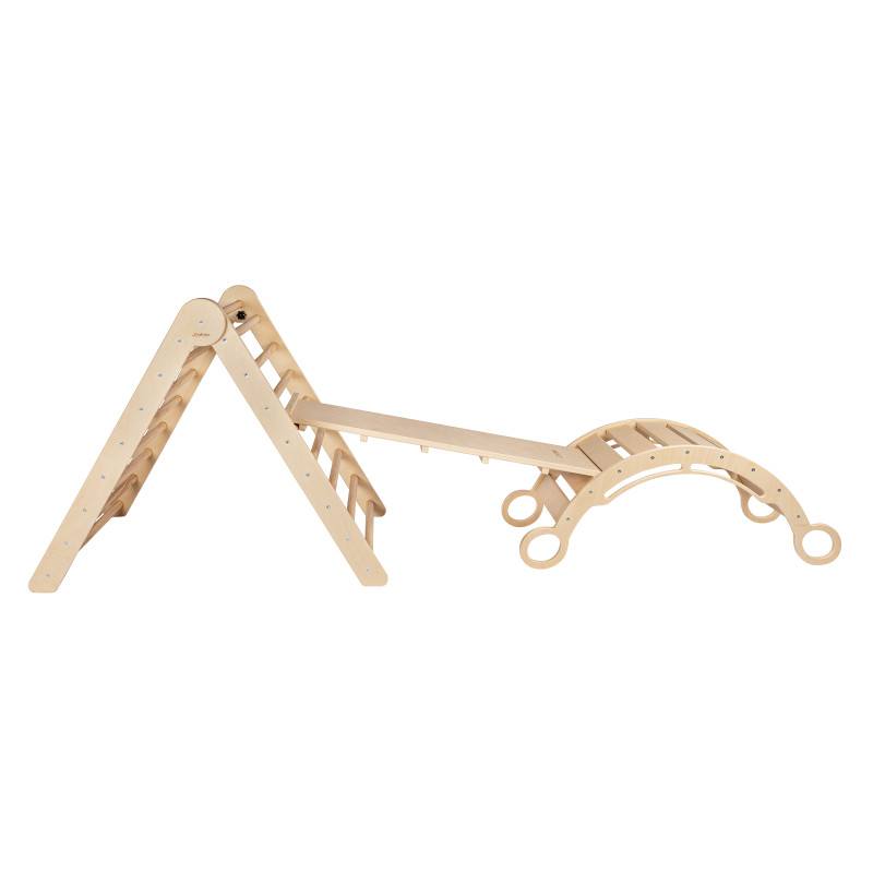 Zestaw wspinaczkowy Pikler ‘M’ z bujakiem Montessori – Joybex