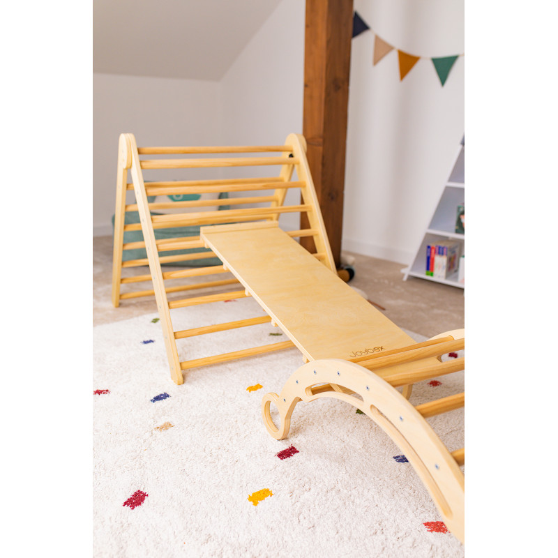 Zestaw wspinaczkowy Pikler „M” z łukiem wspinaczkowym – Joybex