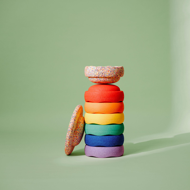 Stapelstein Original Complete Set Rainbow Classic
