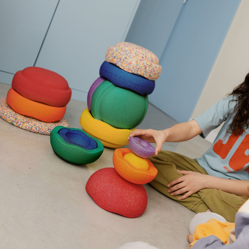 Stapelstein Original Complete Set Rainbow Classic