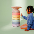 Stapelstein Original Complete Set Rainbow Pastel