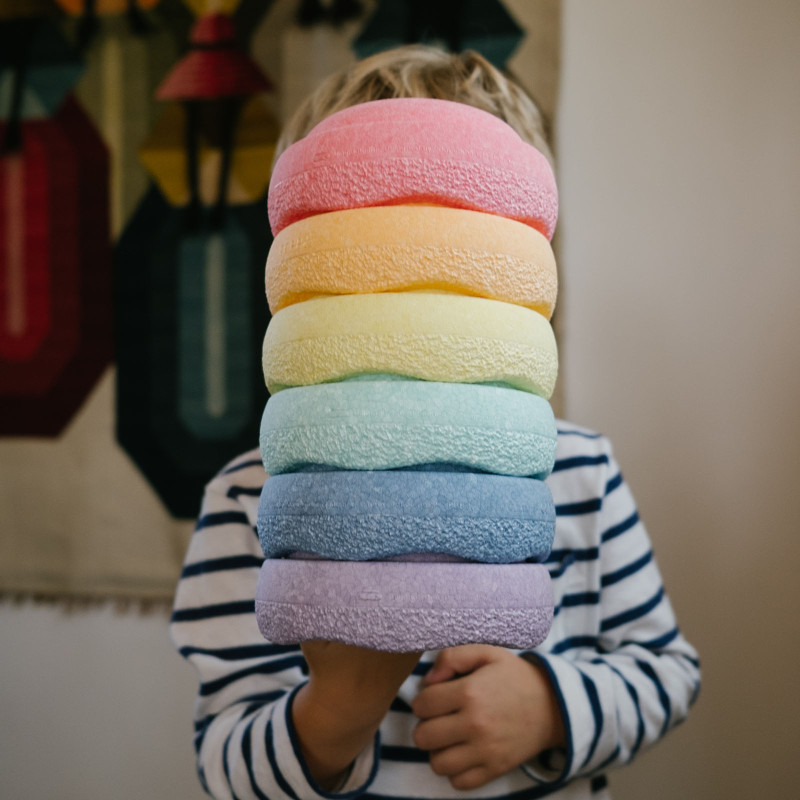 Stapelstein Original Set Rainbow Pastel Mini
