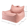 Fotel dziecięcy worek Wigiwama® – Guava Pink Beanbag Chair