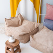 Fotel dziecięcy worek Wigiwama® – Brown Sugar Beanbag Chair