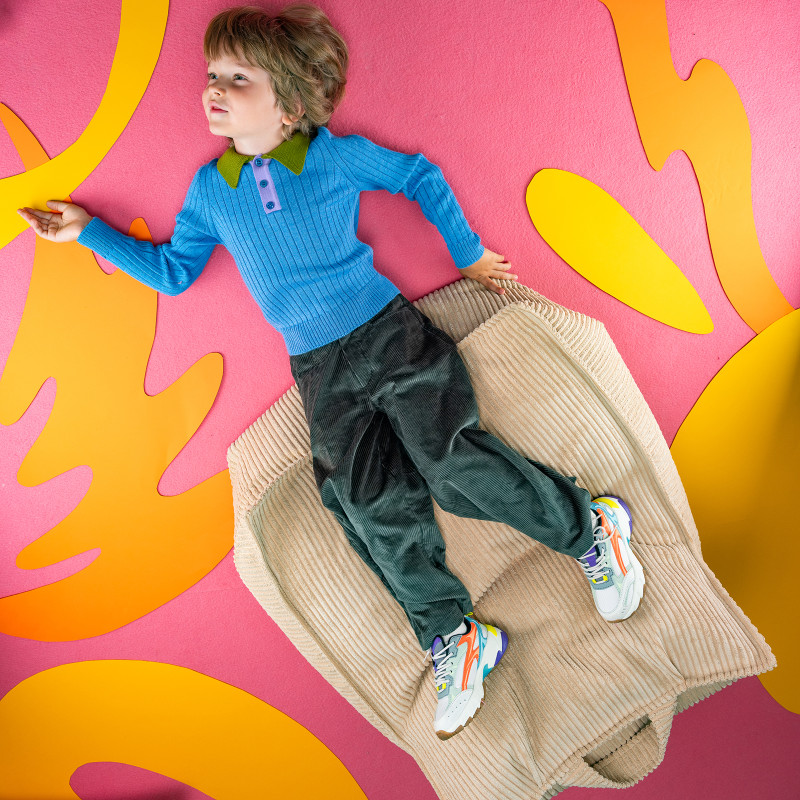 Fotel dziecięcy worek Wigiwama® – Brown Sugar Beanbag Chair