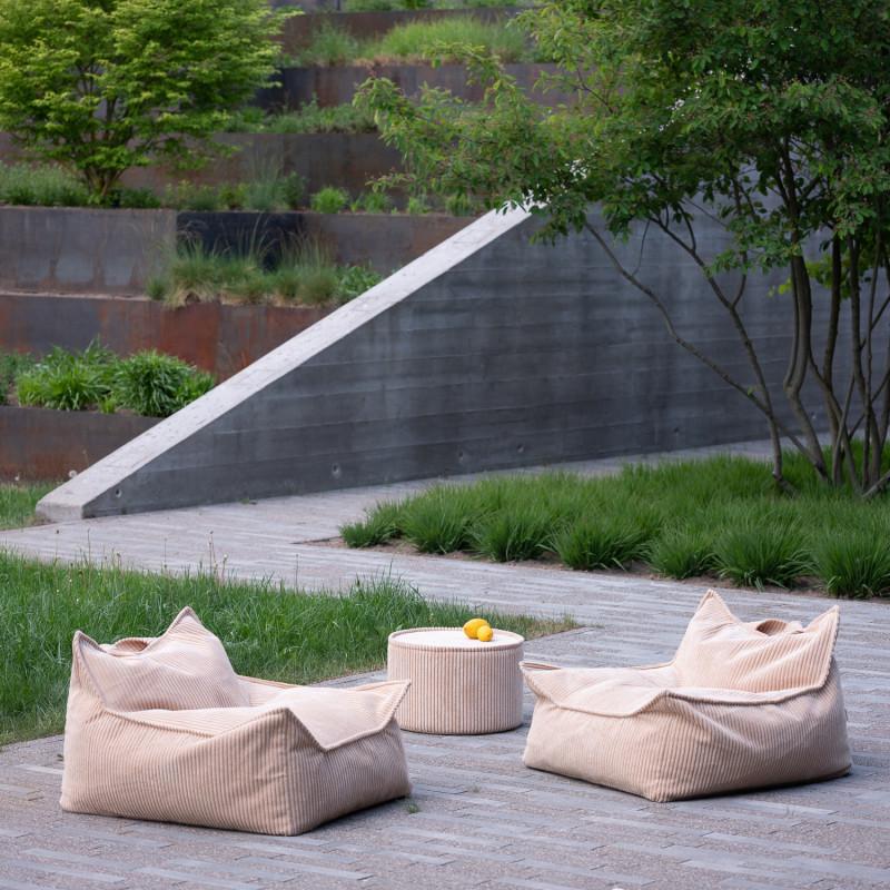 Fotel dziecięcy worek Wigiwama® – Brown Sugar Beanbag Chair