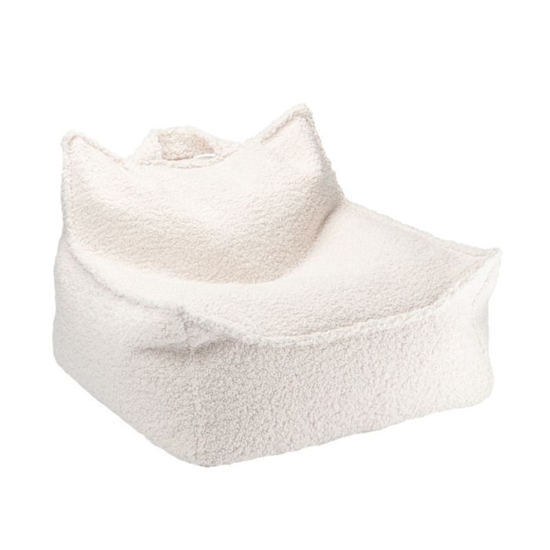 Fotel dziecięcy worek Wigiwama® – Cream White Beanbag Chair