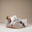 Fotel dziecięcy worek Wigiwama® – Marshmallow Beanbag Chair