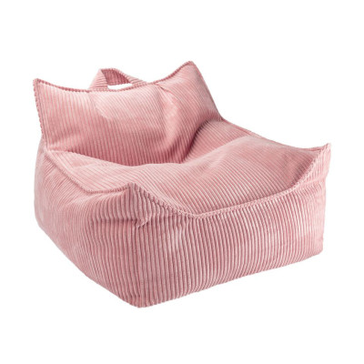 Fotel dziecięcy worek Wigiwama® – Pink Mousse Beanbag Chair