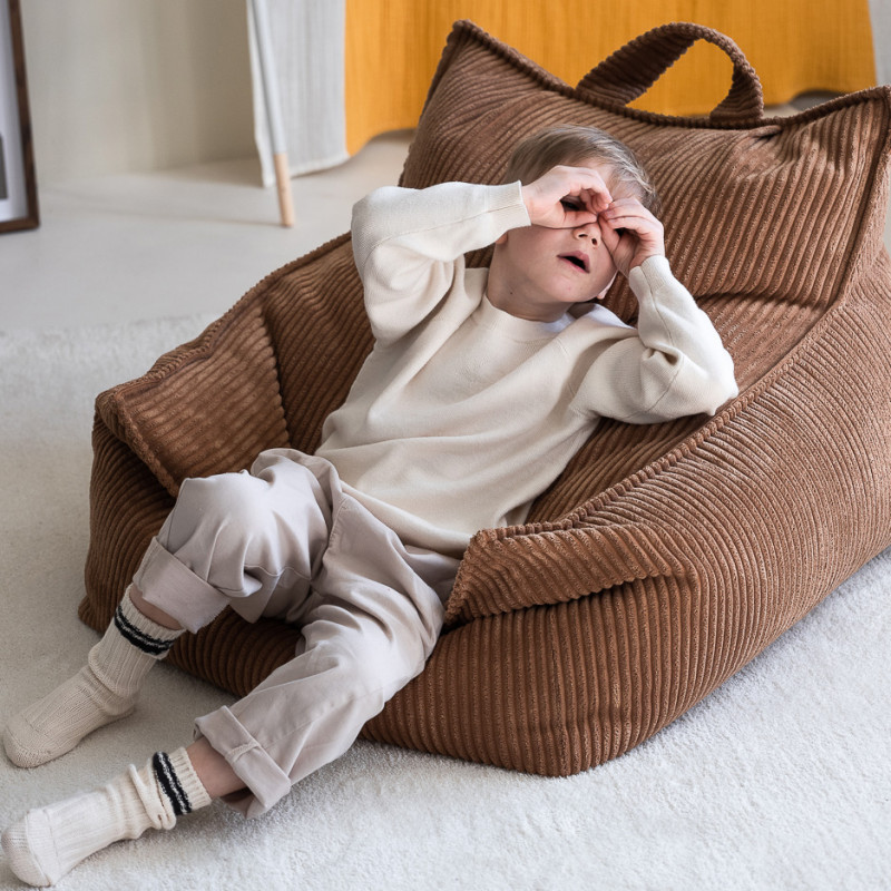 Fotel dziecięcy worek Wigiwama® – Toffee Beanbag Chair