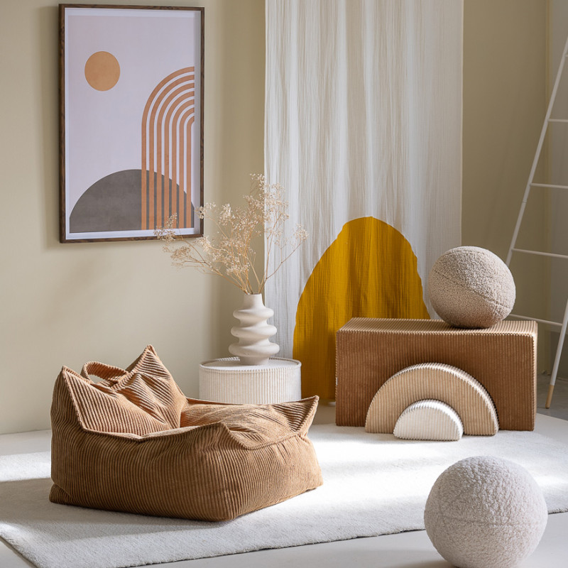 Fotel dziecięcy worek Wigiwama® – Toffee Beanbag Chair