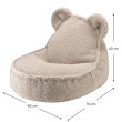 Fotel dziecięcy worek Wigiwama® – Biscuit Bear Beanbag