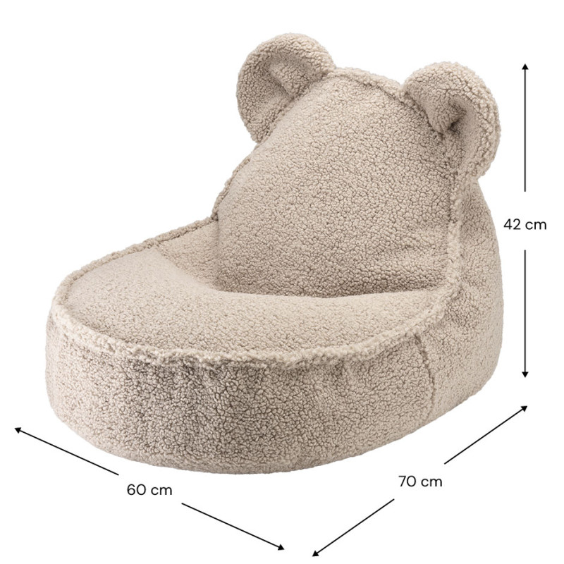 Fotel dziecięcy worek Wigiwama® – Biscuit Bear Beanbag