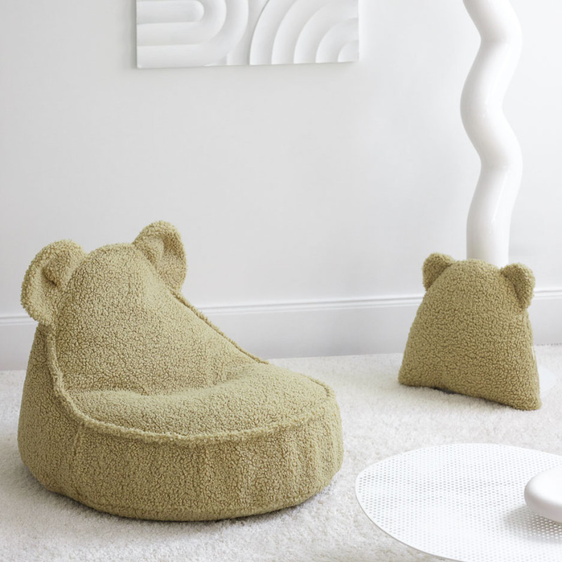 Fotel dziecięcy worek Wigiwama® – Matcha Bear Beanbag