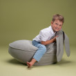 Fotel dziecięcy worek Wigiwama® – Misty Green Bunny Beanbag