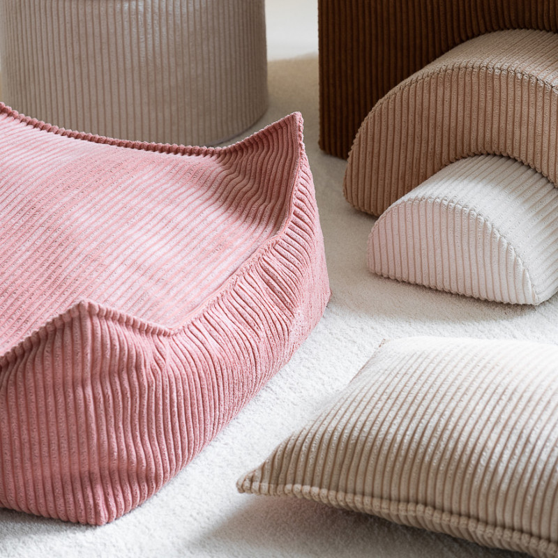 Otomana Wigiwama® - Pink Mousse Square