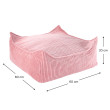 Otomana Wigiwama® - Pink Mousse Square