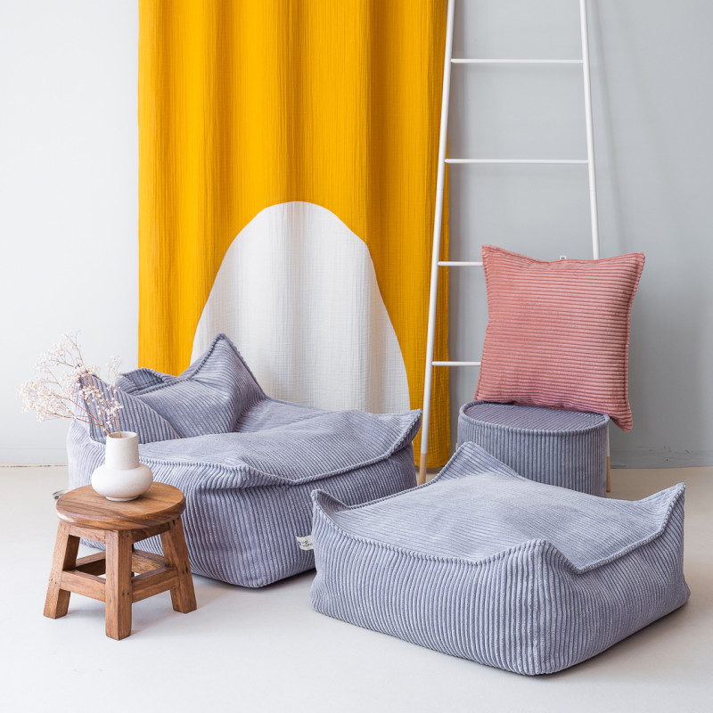 Otomana Wigiwama® – Blueberry Blue Square