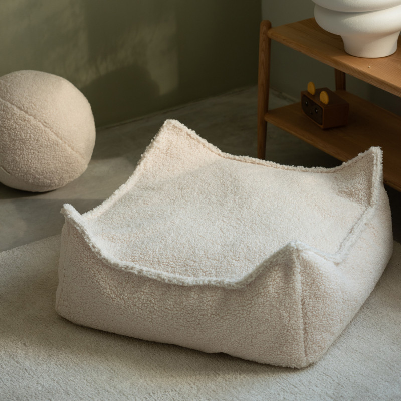 Otomana Wigiwama® – Cream White Square