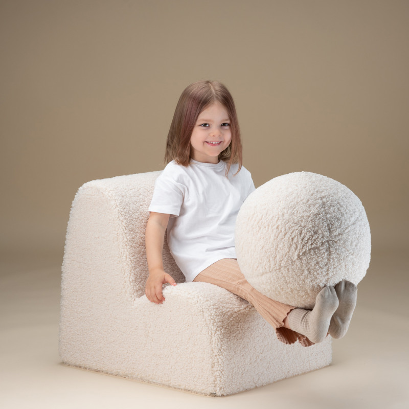 Poduszka Wigiwama® – Cream White Ball