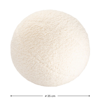 Poduszka Wigiwama® – Cream White Ball