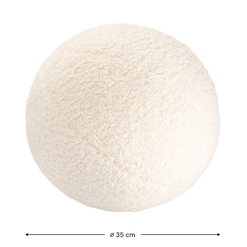 Poduszka Wigiwama® – Cream White Ball