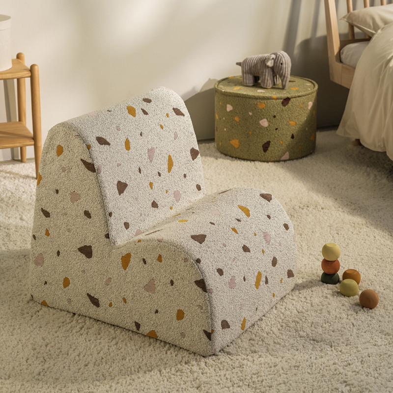 Fotelik dziecięcy Wigiwama® – Terrazzo Marble Cloud